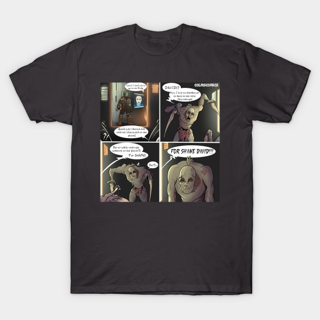 Dead Shame T-Shirt by colmscomics